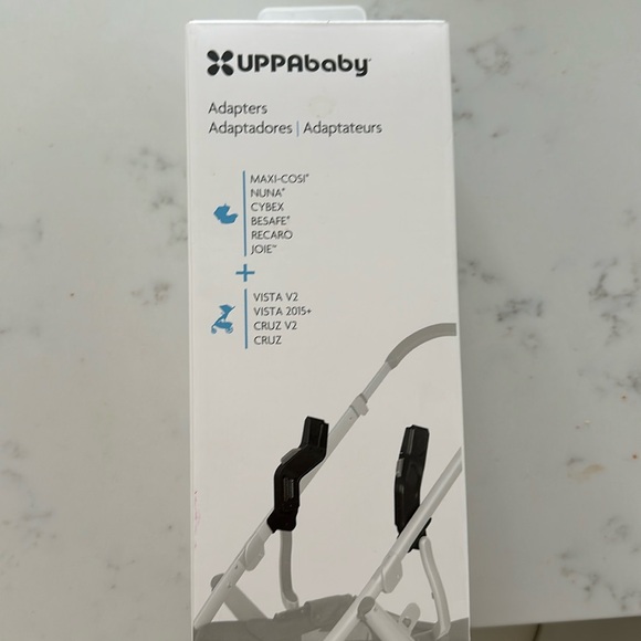 Uppababy® Vista®2/CRUZ Car Seat Adapters-Maxi-Cosi, Nuna, Cybex,BeSafe - Picture 1 of 2